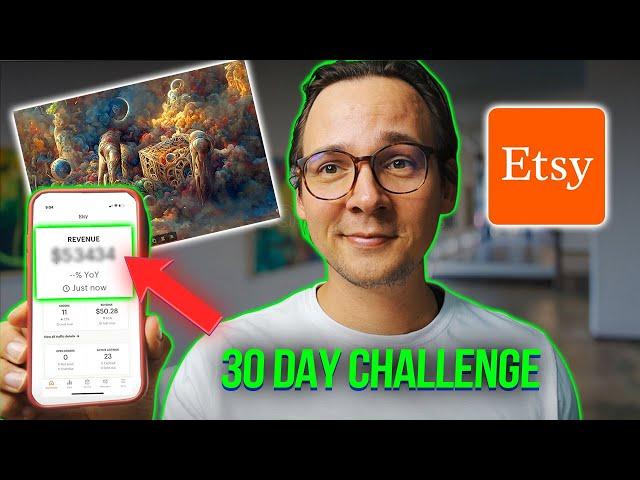 I Tried Selling A.I. Art for 30 days - Realistic Results