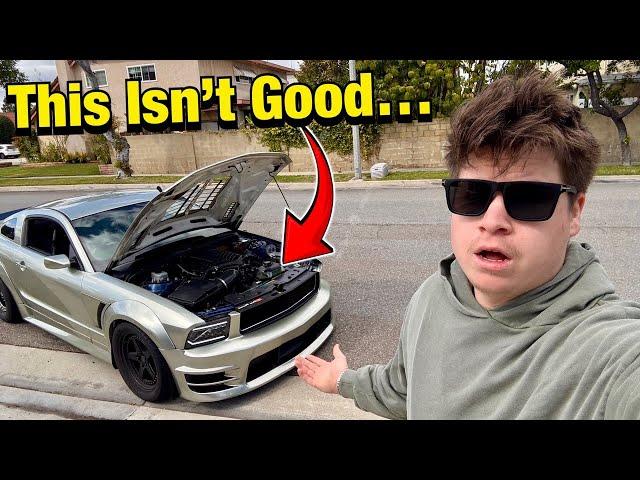 There's Something Wrong With The Mustang...  (We're Cooked)