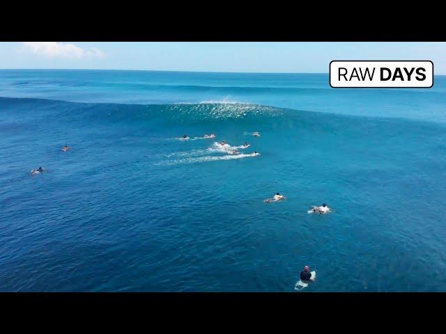 RAW DAYS | Uluwatu, Bali | Perfect Glassy Waves in August