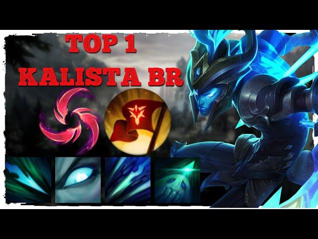 TOP 1 KALISTA BR LOL - HZG AKASHI GAMEPLAY - LEAGUE OF LEGENDS