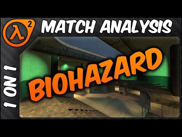 HL2DM - 1on1 Cup #24 Match Analysis - Maxtasy vs. Sentre - Biohazard