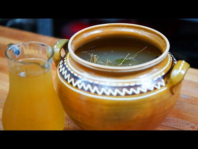  Homemade Sour Soup - LA PUTINA, WITHOUT YEAST, WITHOUT BREAD | Chef Paul Constantin