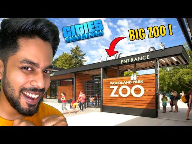 I BUILD BIG ANIMAL ZOO IN MY CITY | CITY SKYLINES GAMEPLAY | Mr IG | Tamil #22