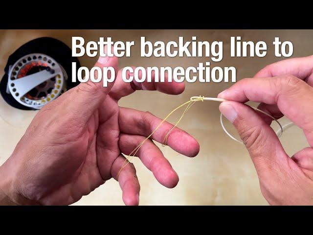 Doubling backing line for loop to loop connection