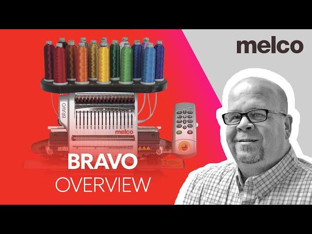 Melco Bravo Single Head Commercial Embroidery Machine