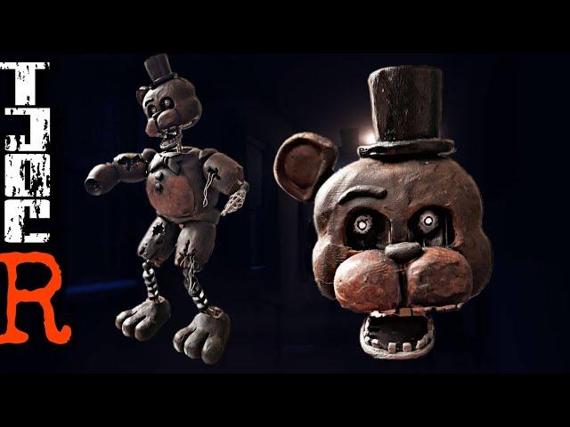 IGNITED FREDDY (FNAF FAN MADE/ TJOC:R) PLASTILINA PORCELANA POLYMER CLAY