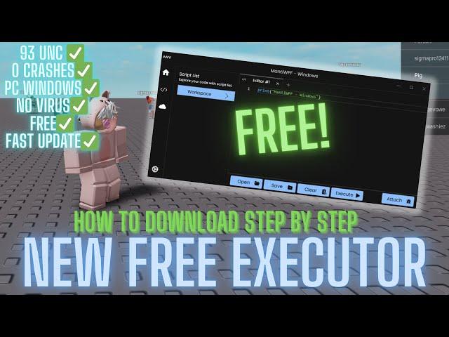 How to exploit on Roblox  (product) 2024!  NEWEST executor  manTi-exec  -fully byfron bypassed-