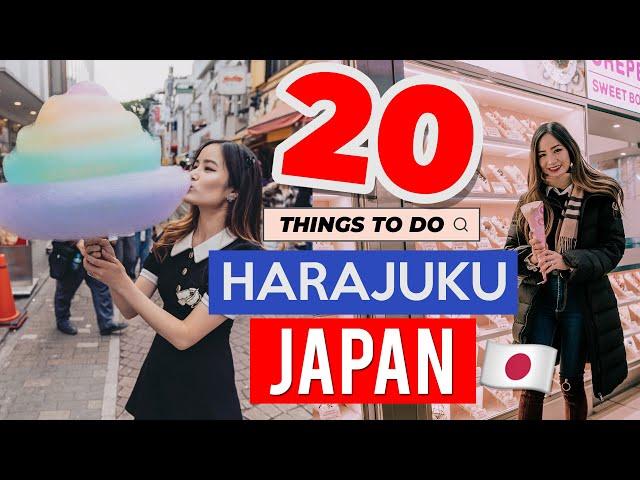 20 things you MUST DO in HARAJUKU, TOKYO  | Japan Travel Guide