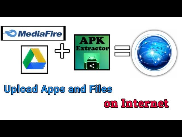 How to Upload files on internet and create your own sharing download links.