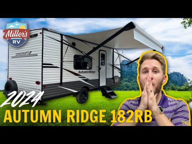 Exploring the Perfect COUPLE'S GETAWAY Trailer: 2024 Starcraft Autumn Ridge 182RB | In-Depth Look