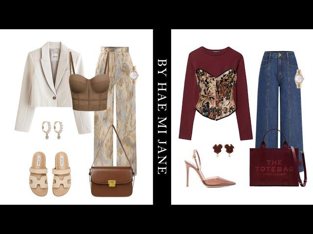 Classy Spring Outfit Ideas | Virtual Styling By Hae Mi Jane