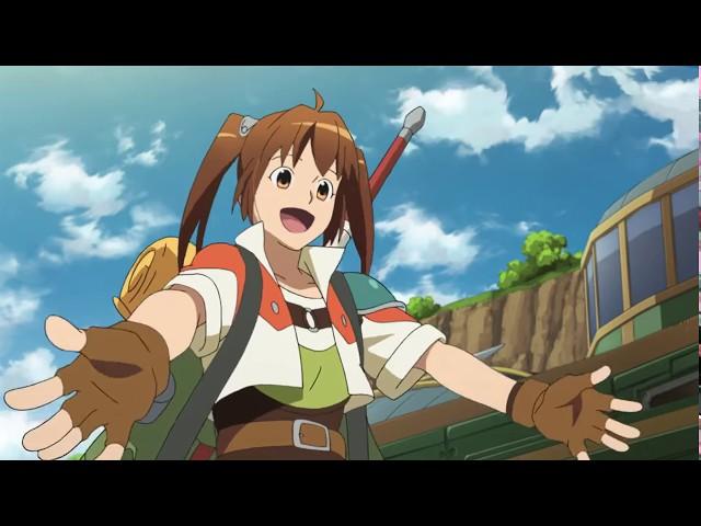 Trails in the sky the animation Estelle and TIta reunite