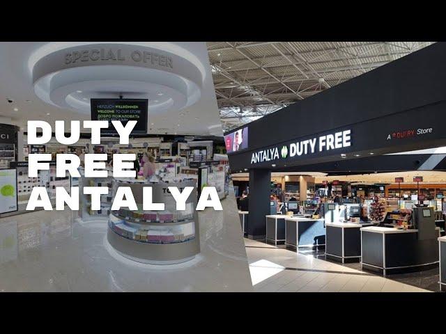 Duty Free Анталия, цены на алкоголь 06.09.2024 в Турции