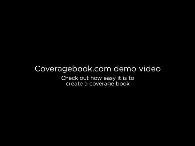 Coveragebook.com demo
