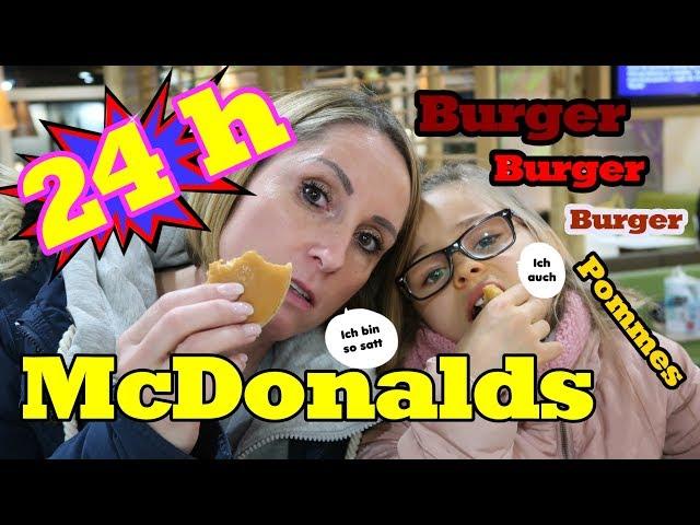 24 Stunden nur McDonalds essen