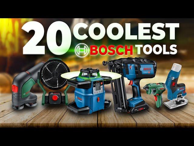 20 Coolest Bosch Power Tools You Should Have