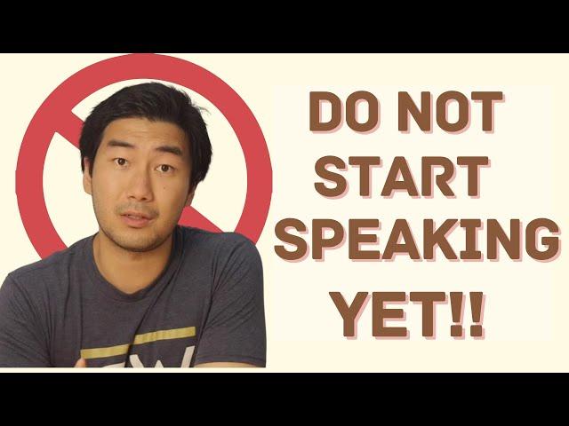 My Language Learning Tips: Watch this before you start practicing speaking