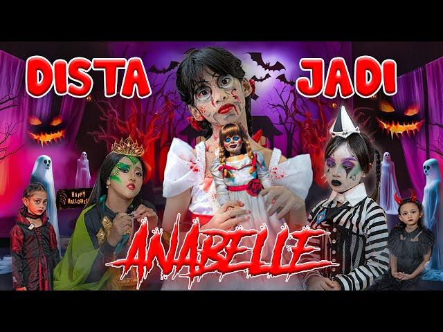 DISTA JADI ANABELLE DI PESTA HALLOWEEN LEIKA BARENG TEMEN YOUTUBER!! SEMUA SEREM BANGET #viralvideo