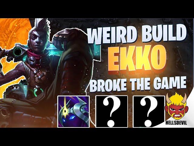 WILD RIFT | This Weird Ekko Build Broke The Game! | Challenger Ekko Gameplay | Guide & Build