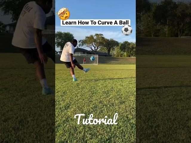 Tutorial | Learn How To Curve A Ball . #shorts #football #soccer #cr7 #messi #neymar