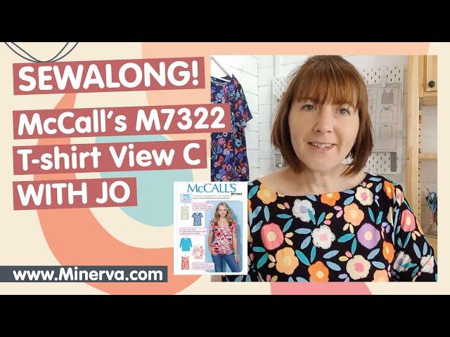 Minerva Sew-Along - McCall's 7322 T-Shirt View C