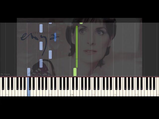 Only Time || Enya (Piano tutorial)