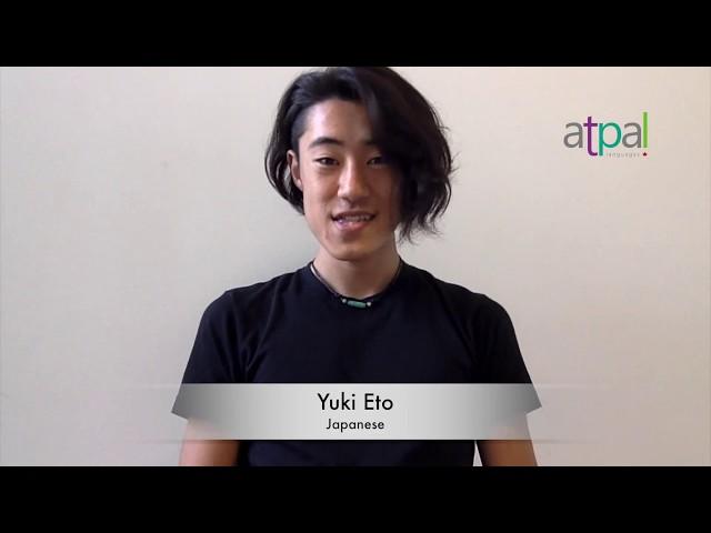 My Atpal Experience - Yuki Eto - Japan - 14 weeks - French Course