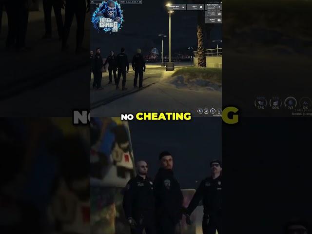 Police Foot Race! #roleplay #fivem #gtarp #gta #rp #gtaroleplay