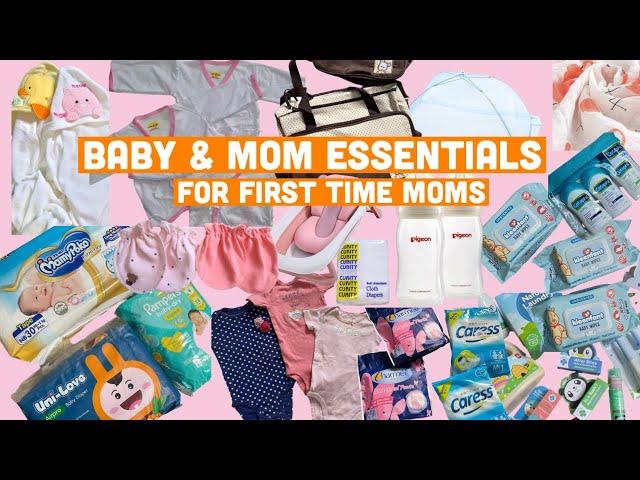 SHOPEE HAUL: Newborn and Mom Essentials for First Time Moms [budgetarian mom 2022]