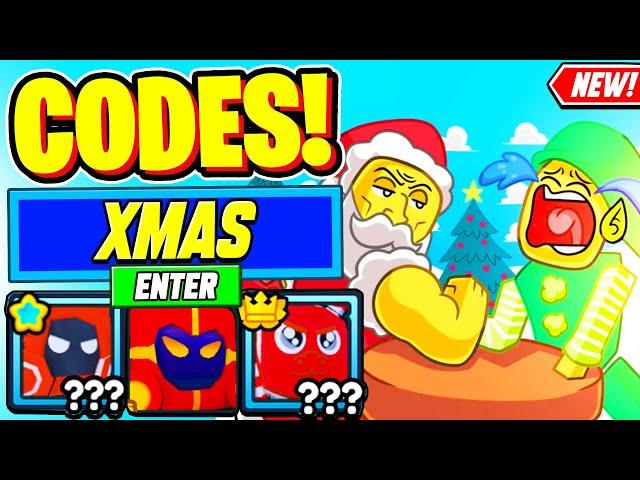 ️New️ ALL WORKING CHRISTMAS UPDATE CODES For Arm Wrestle Simulator - Roblox Arm Wrestle Sim Codes