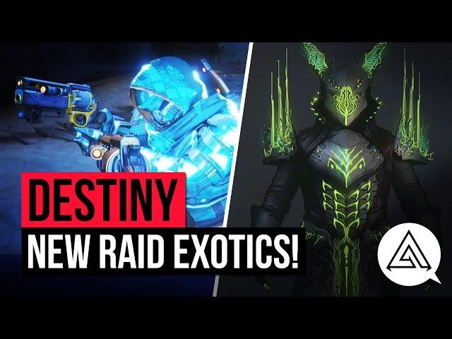 Destiny Age of Triumph | All Raid Gear, Weapons & New Exotics