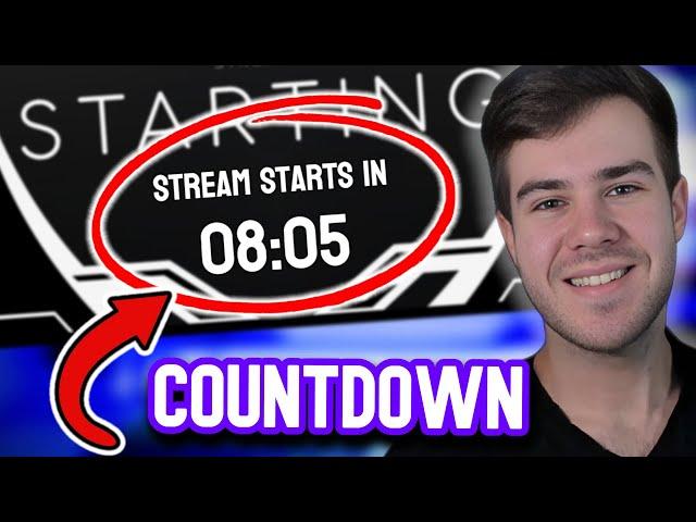 How To Setup A Stream Countdown Timer 2024 (For Beginners)