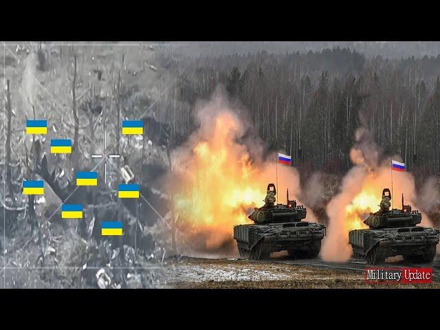 Panic Moment: Russian tanks storm Ukrainian Military stronghold