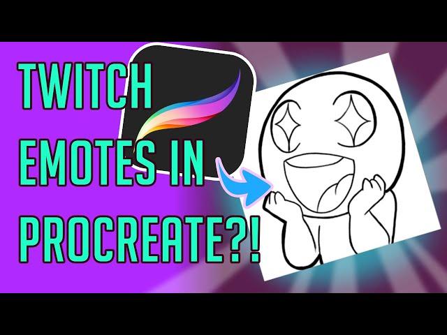 ProCreate isn't Just for FANCY Art: Make EMOTES Too!