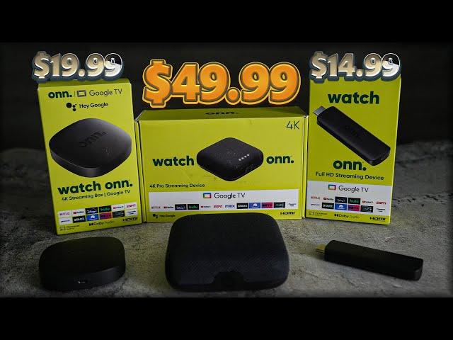 Which Onn Streaming box should you buy? Onn pro vs. Stick vs. 4K box