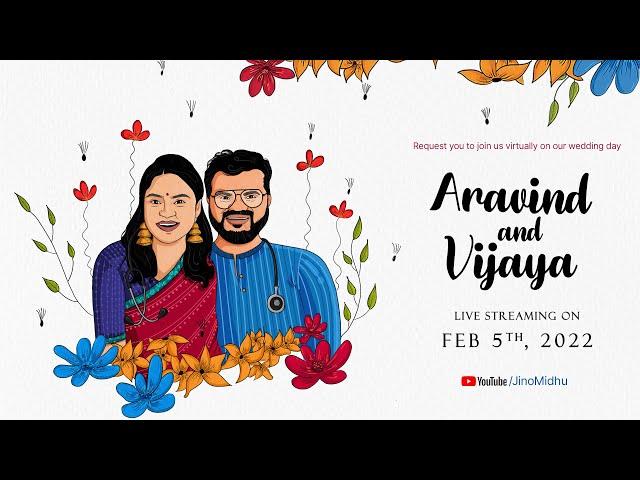 Wedding Live Streaming | Aravind & Vijaya