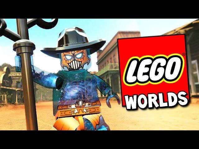 LEGO WORLDS ПРОХОЖДЕНИЕ - МОНСТР-ЛЮДОЕД ИЗ БОЛОТА! НОВЫЙ БИОМ С СЕКРЕТАМИ!