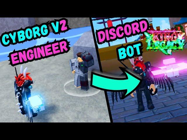 How To V2 Cyborg Fighting Style New King Legacy Update 5! l King Legacy