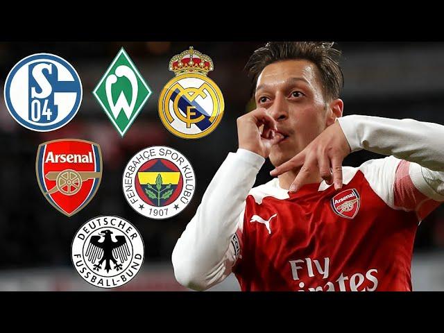 Mesut Özil | First & Last Goal For Every Team