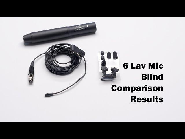 Lavalier Microphone Comparison Results