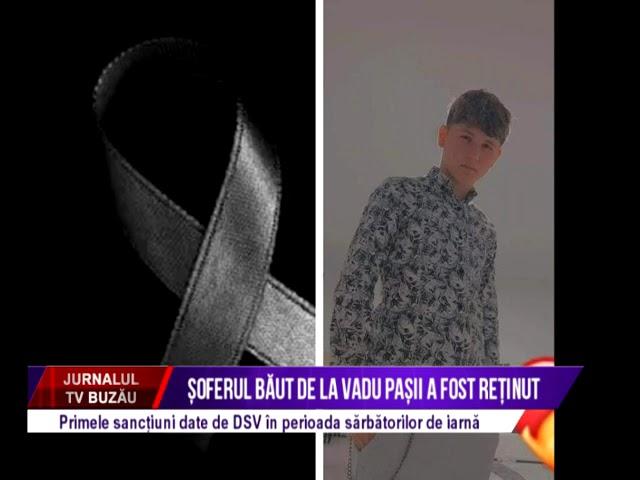 Soferul baut de la Vadu Pasii a fost retinut