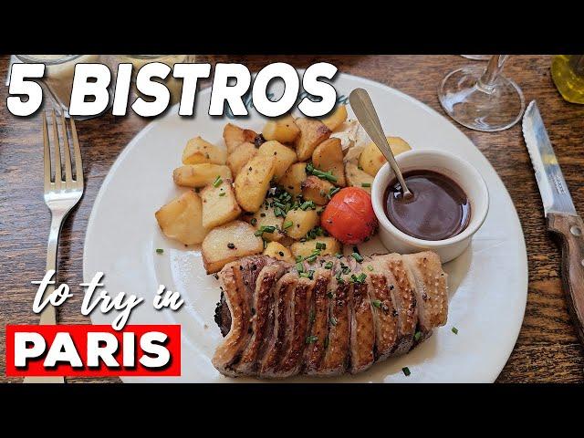 Top 5 Bistros in Paris You Need To Try! (Where Locals Eat)