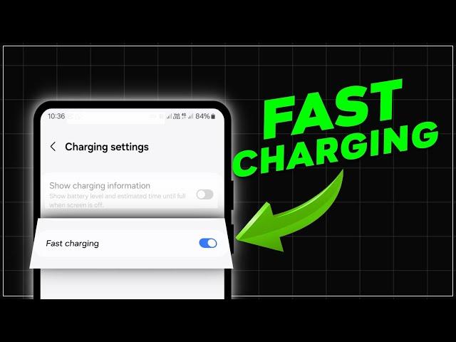 how to enable fast charging in samsung || how to enable fast charging