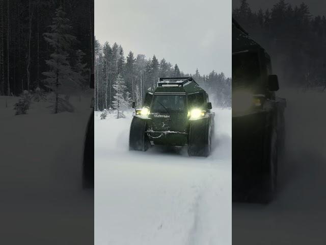 Вездеход Тайфун абсолютная власть над бездорожьем