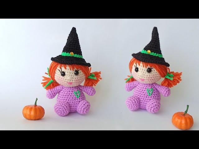  I created this amigurumi Witch Doll in 1 hour and you can do it too! 