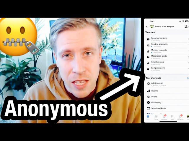 How to Post Anonymously in Facebook Group