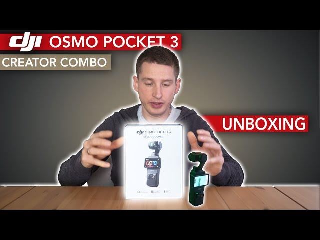 DJI OSMO POCKET 3 - Unboxing, First Impression of New DJI Portable Camera