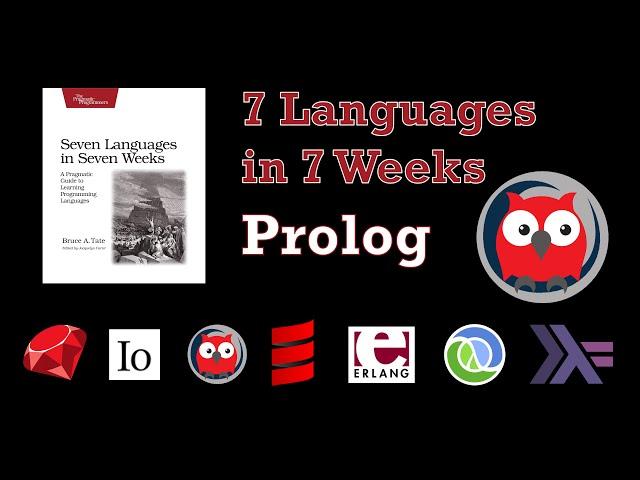 Seven Languages in Seven Weeks: Chapter 4 - Prolog