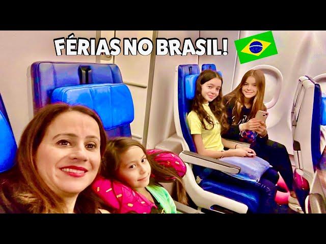 VIAJANDO PARA O BRASIL DE FÉRIAS! Viagem Completa! ️