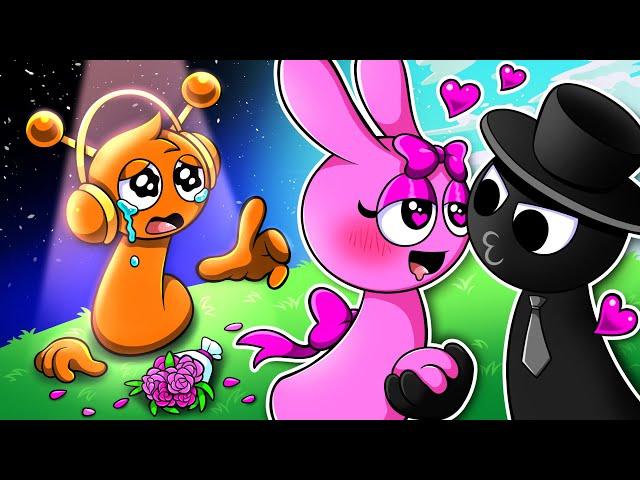 Simon : No!! Pinki!! Black is a Bad Boy! | Simon Love Story | Incredibox Sprunki Animation